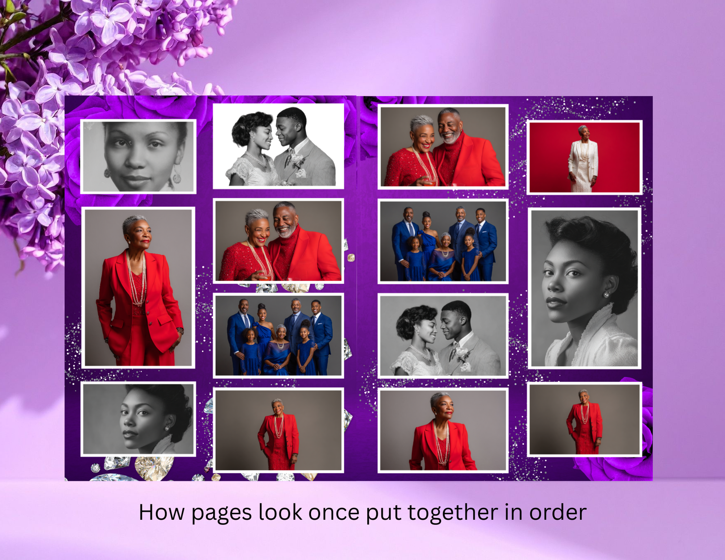 Purple funeral