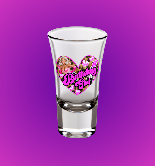 Personalized shot glasses