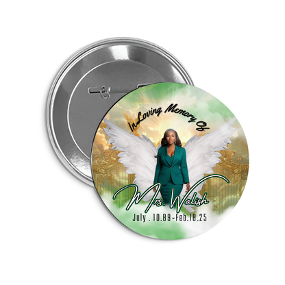 Personalized Memorial Button