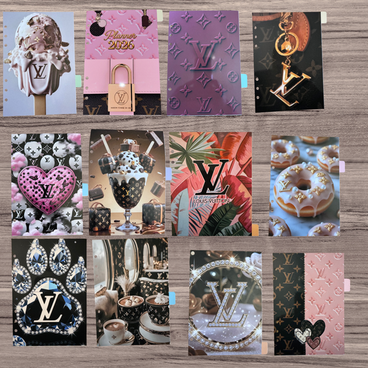 Fashion planner inserts(set of 16)