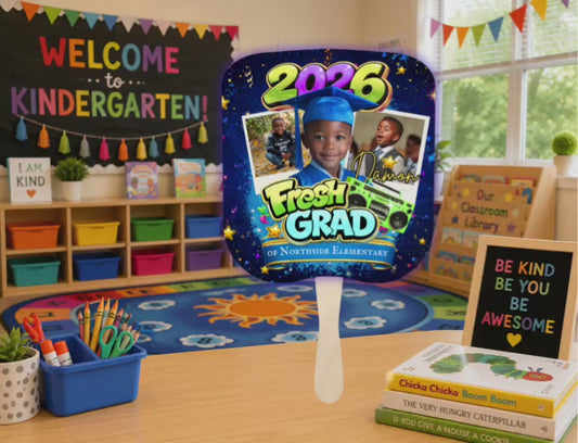 Fresh Grad Fan template